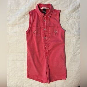 Munster Pink Denim Jumpsuit
